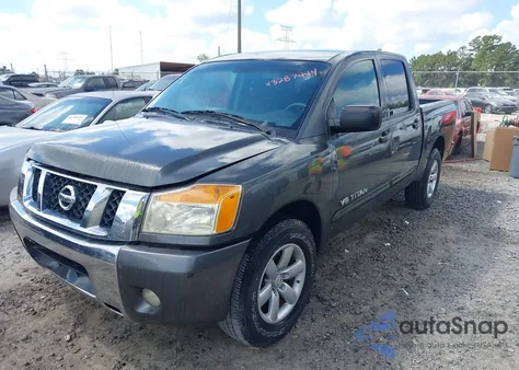 2011 Nissan Titan Sv из США, поврежденный, VIN 1N6AA0ED5BN315876